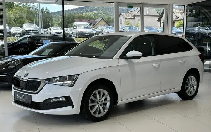 małopolskie Skoda Scala cena 46900 przebieg: 170886, rok produkcji 2020 z Myślenice